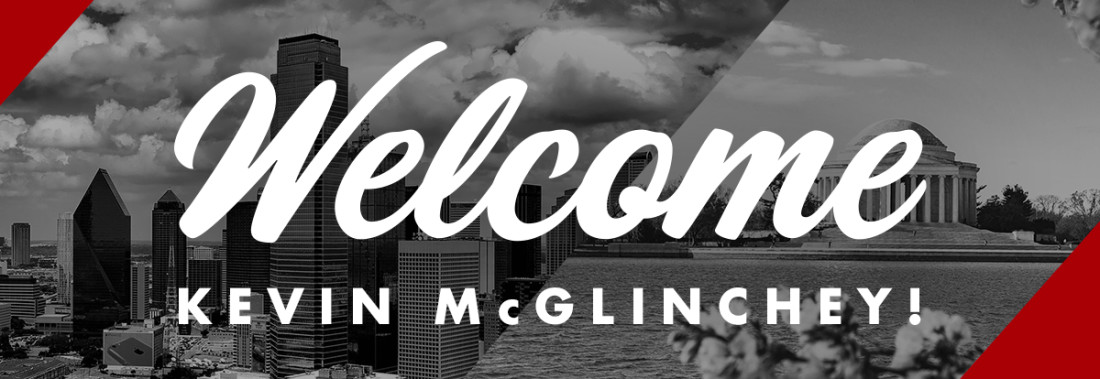 Welcome, Kevin McGlinchey!